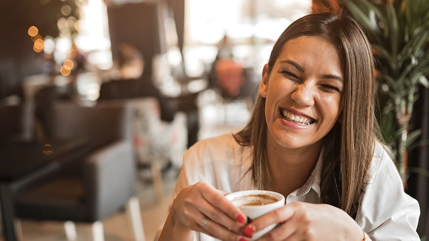 Patient living a healthier life